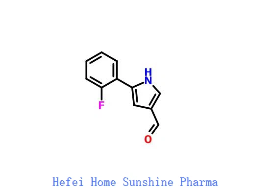 5- (2-fluorophenyl) -1H-pyrrole-3-carbaldehyd CAS 881674-56-2