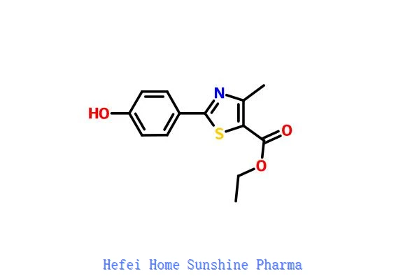 Ethyl 2-(4-hydroxyphenyl) -4-methyl Thiazole-5-carboxylate CAS 161797-99-5