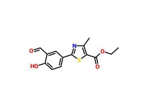 Etyl 2- (3-formyl-4-hydroxyphenyl) -4-metyl Thiazole-5-cacboxylat CAS 161798-01-2