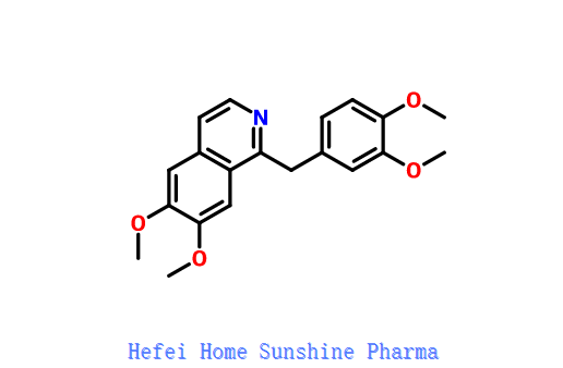 PAPAVERINE HYDROCHLORIDE CAS 58-74-2