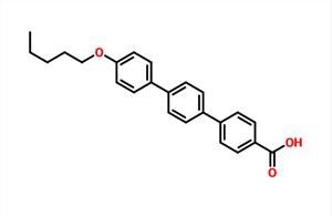 [1,1'4 ', 1' '- Terphenyl] -4-carboxylic Acid, 4' '- (pentyloxy) - CAS 158938-08-0