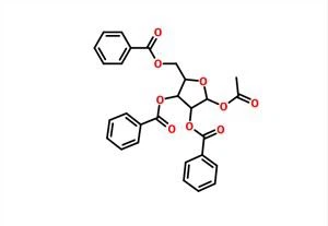 1-O-Axetyl-2,3,5-tri-O-benzoyl-beta-D-ribofuranose CAS 6974-32-9