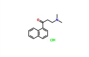 3- (DIMETHYLAMINO) -1- (NAPHTHALEN-1-YL) PROPAN-1-ONE HYDROCHLORIDE CAS 5409-58-5