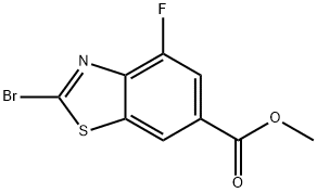 Axit 6-Benzothiazolecarboxylic, 2-bromo-4-fluoro-, Methyl Ester CAS 924287-65-0