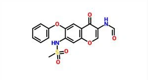 N- (7- (Methylsulfonamido) -4-oxo-6-phenoxy-4H-chromen-3-yl) formamide CAS 123663-49-0